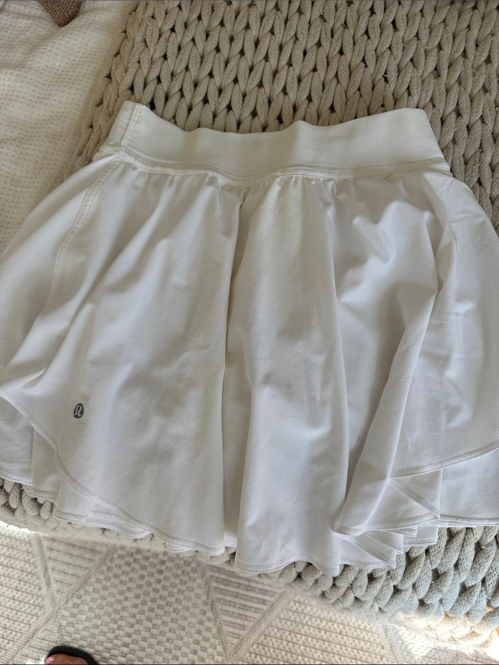 lululemon athletica White Circle Skater Skirt